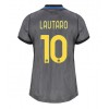 Inter Milan Lautaro Martinez #10 Tredjedrakt Kvinner 2026-27 Kortermet